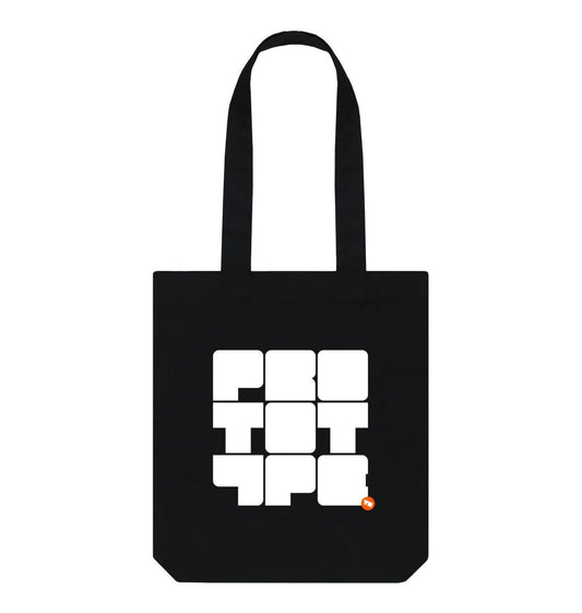 Black PrototypeTM Tote Bag