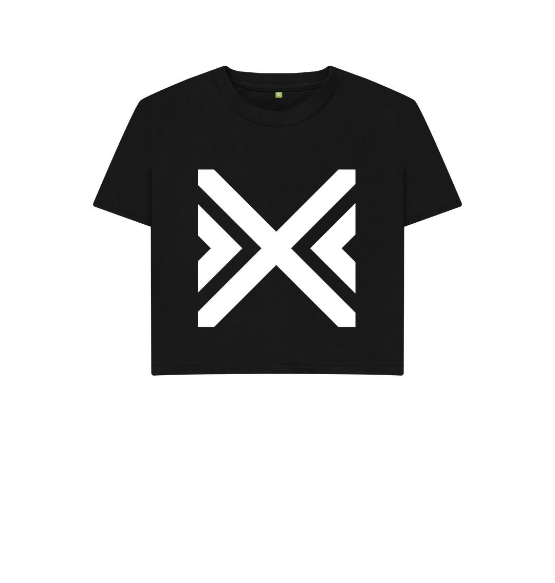 Black Cross T-shirts - Women's Boxy Tees