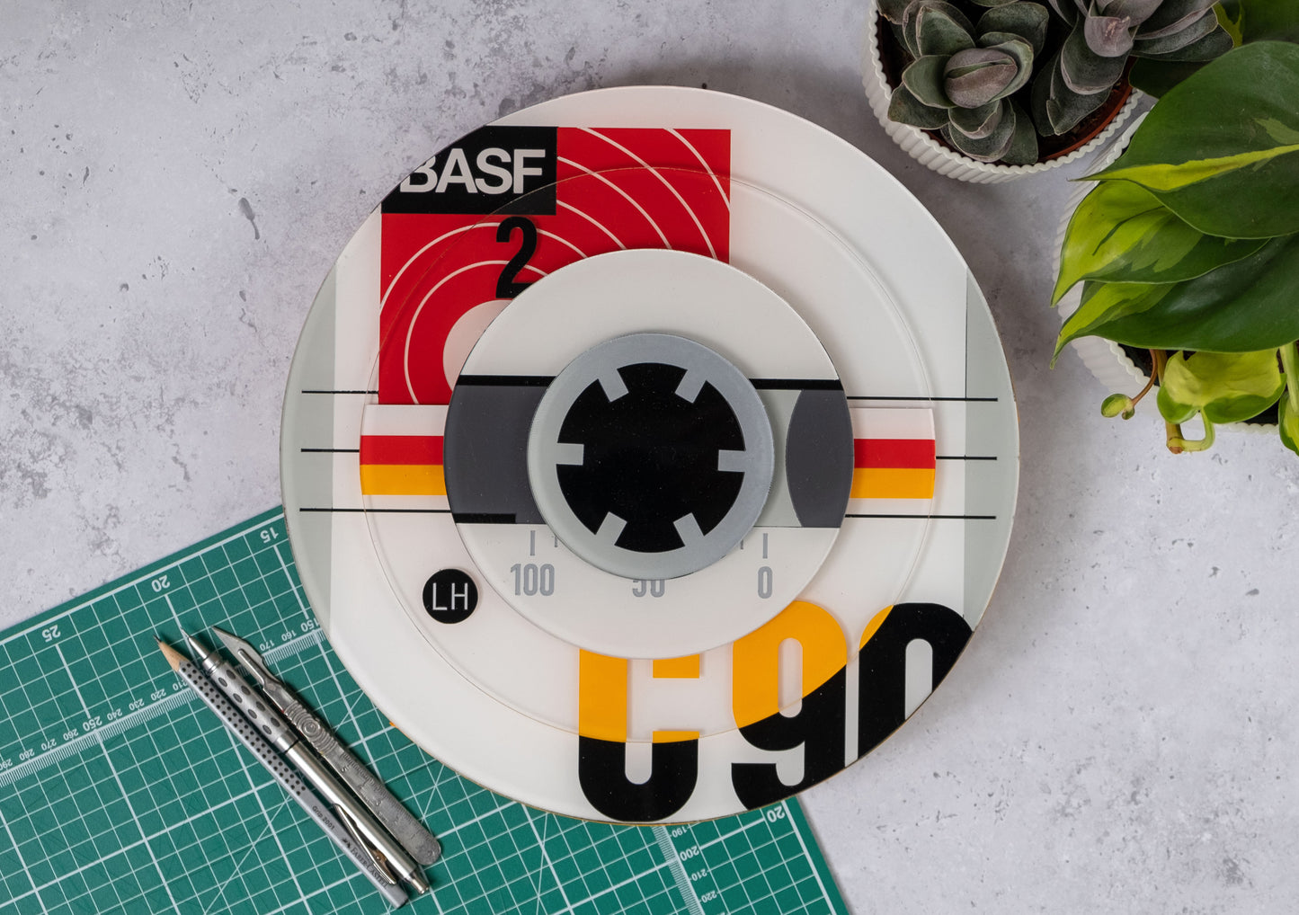 BASF Cassette Roundel