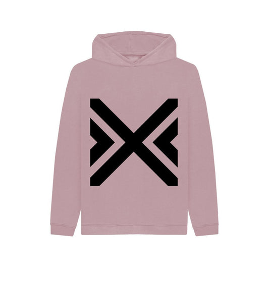 Mauve Cross Hoody