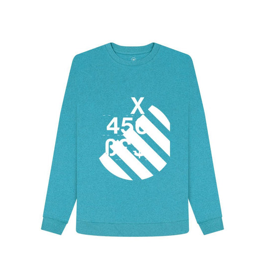 Ocean Blue Proto Chevrons Jumper