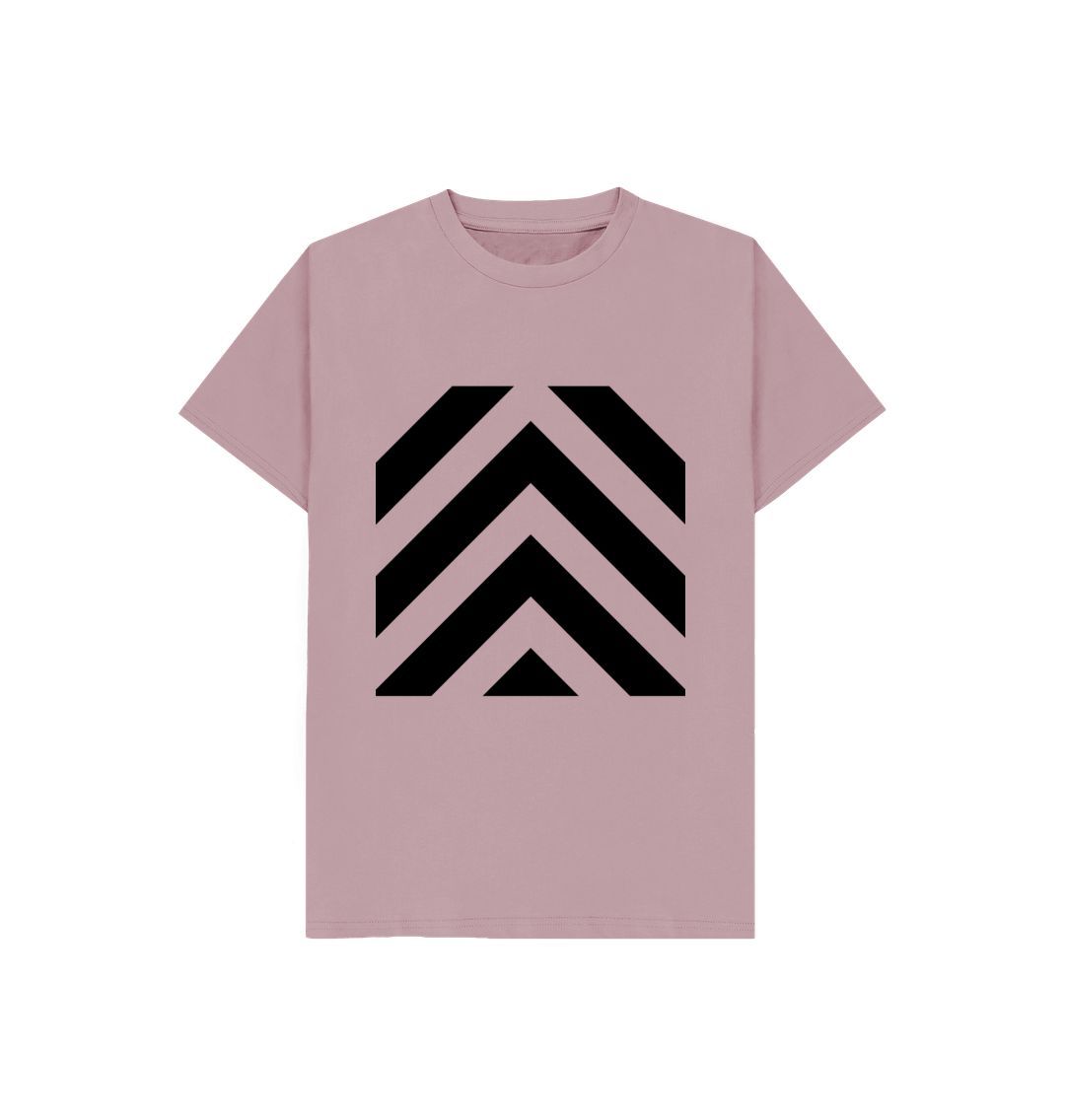 Mauve Kids Arrow Chevrons T-shirts