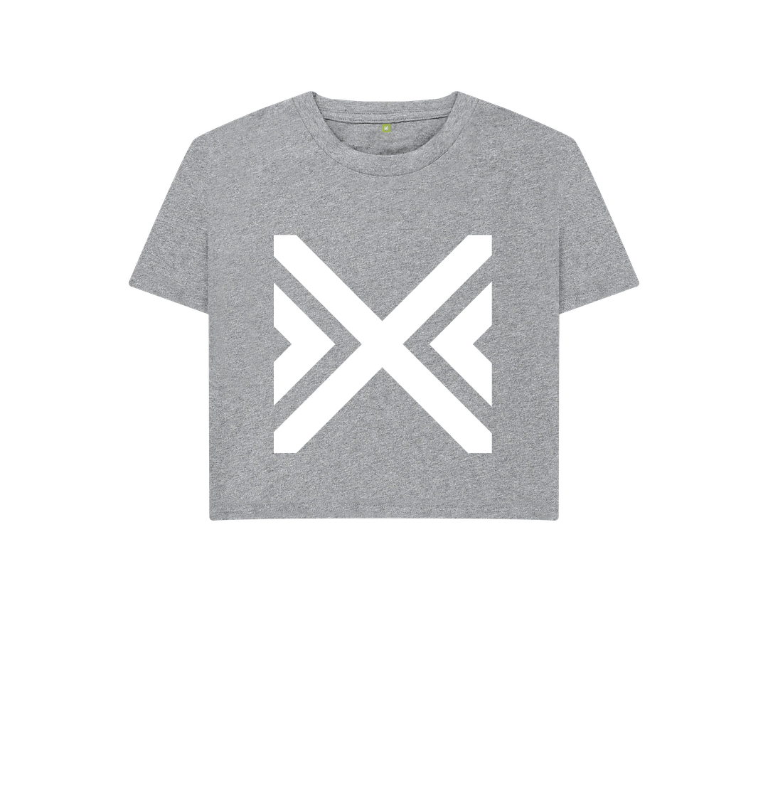Athletic Grey Printed T-shirt Front