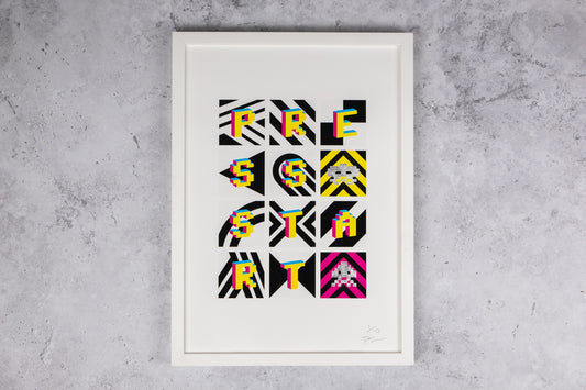 Press Start (A3 Limited edition)